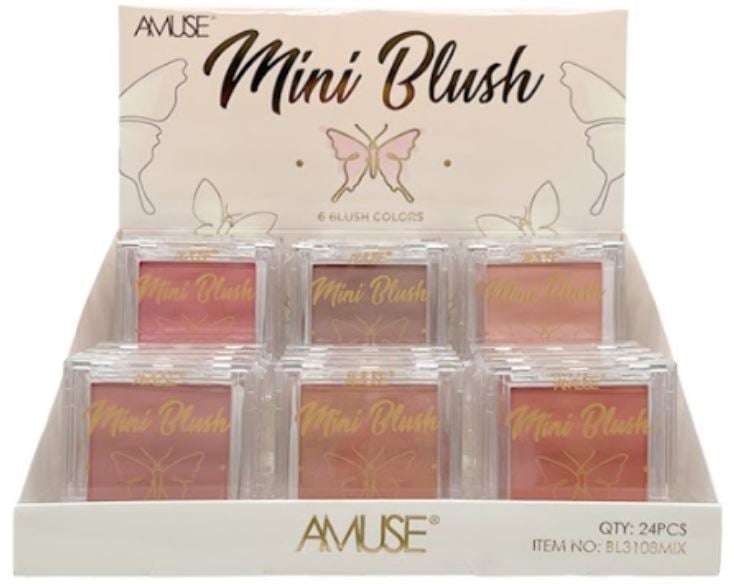 BL3108MIX
MINI BLUSH
24 PC DISPLAY
