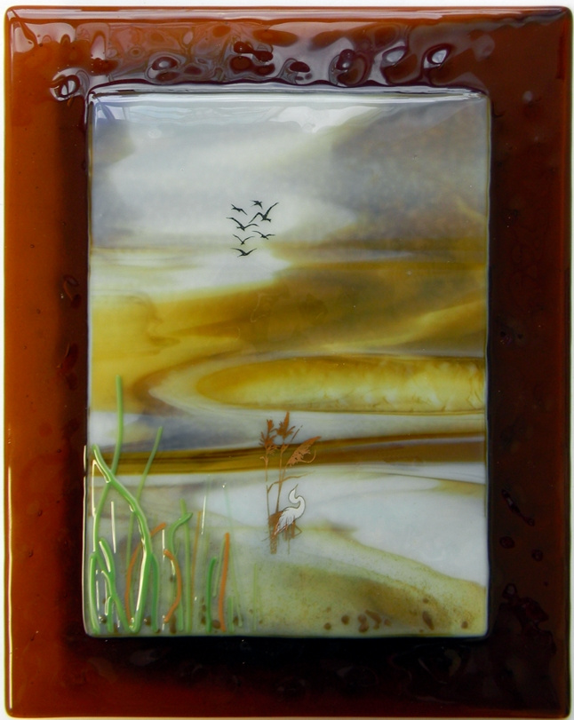 "Autumn"
by Nataliya Guchenia
Glass Size - 10"H X 8"W
$275.00