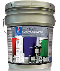 KEM-FAST-DRY es un recubrimiento acrílico de secado rápido especialmente formulado para evitar la corrosión en superficies nuevas de acero, protegiendo el desgaste y deterioro de tuberías, estructura, maquinaria, herrería, cortinas metálicas, tanques, carrocerías, etc.