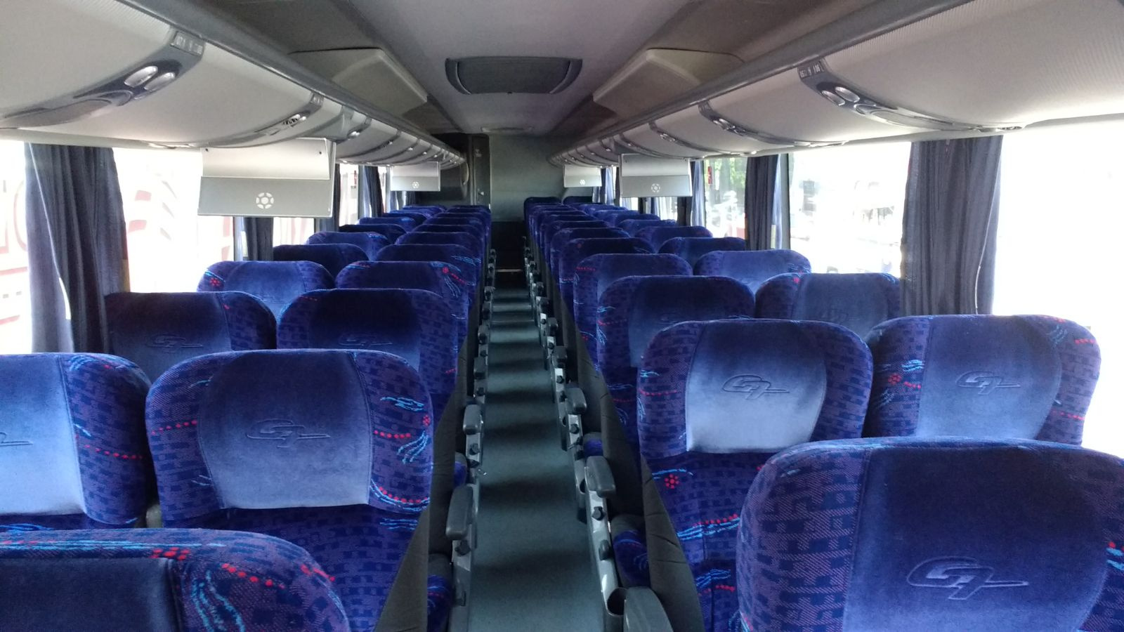 Snowy mountains landscape