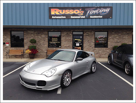 Image of tinted porsche 4S||||