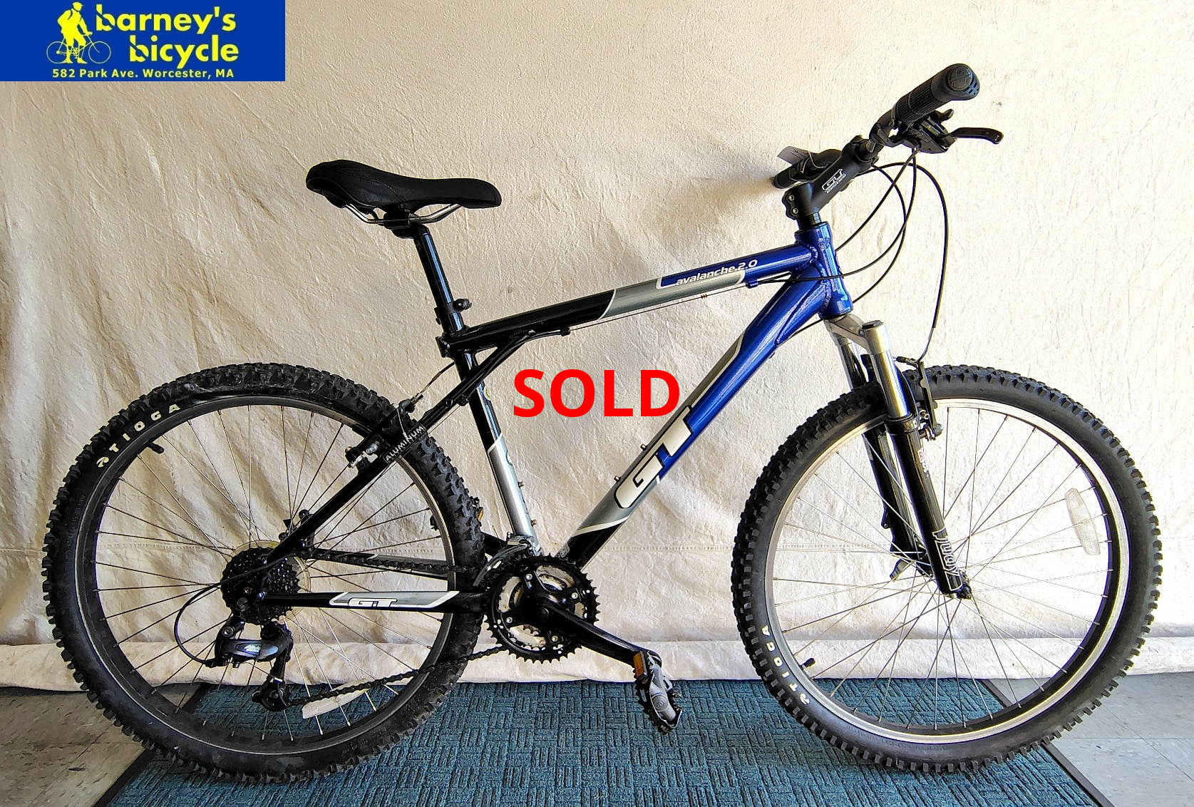 GT Avalanche 3.0
Frame Size: 18" MD / Rider Height: 5'8-5'11
Price: $439.00 (Professionally Tuned)