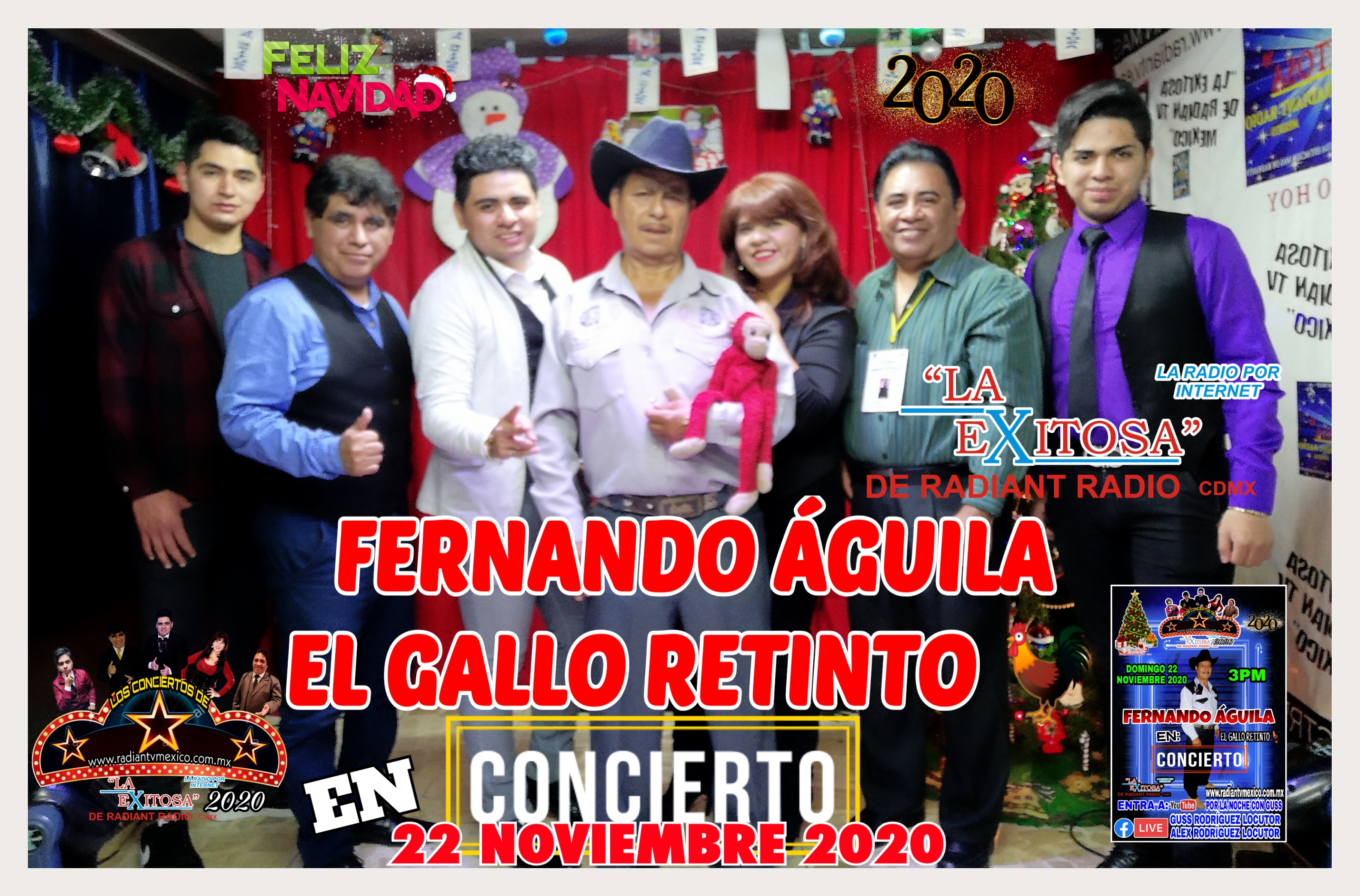 Fernando Aguila en Concierto 22-11-20 LA EXITOSA