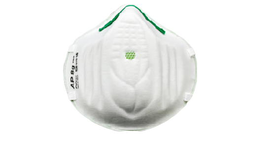 RESPIRADOR DESECHABLE PARA PARTÍCULAS 
NO TÓXICAS AP GR8G