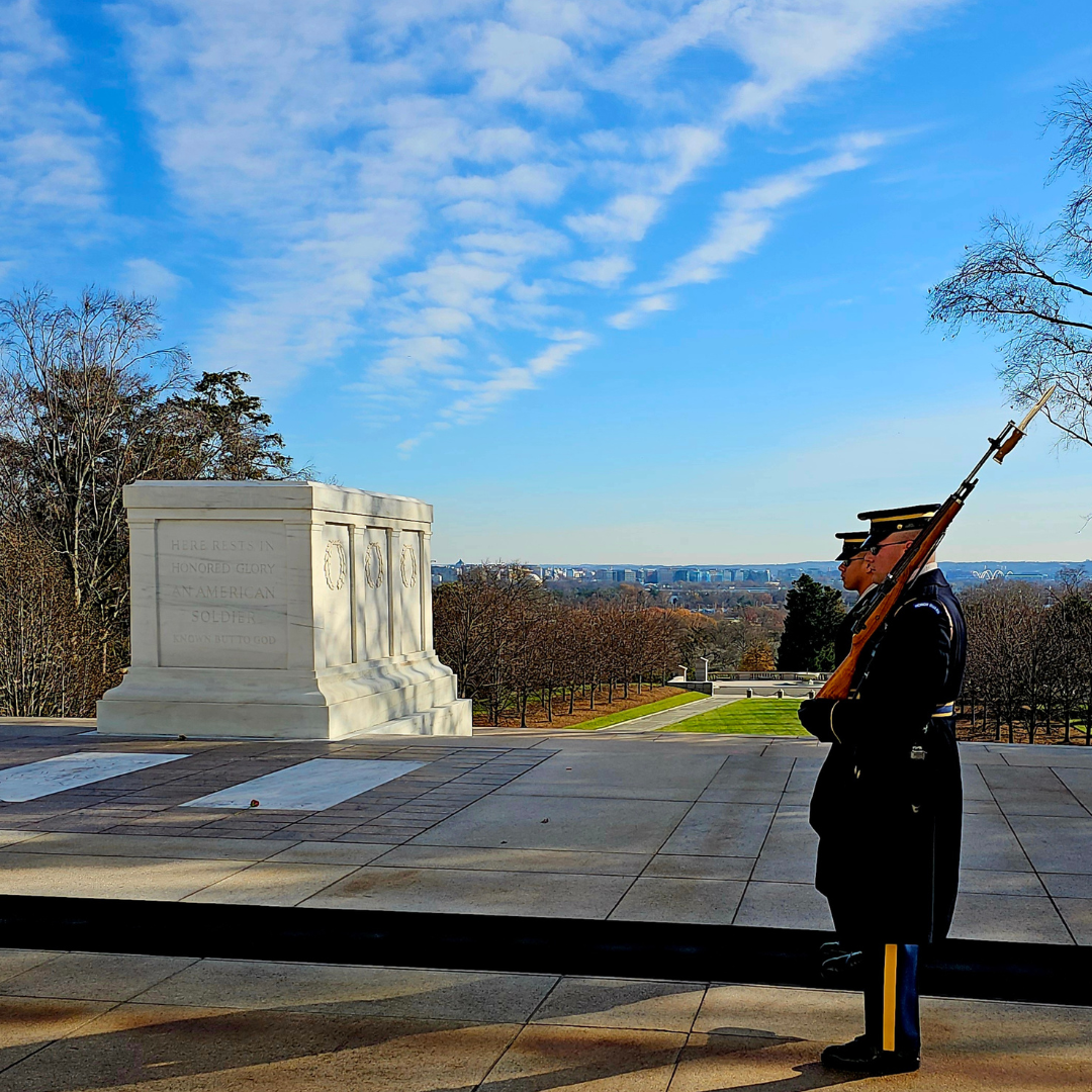 Changing of the Guard at the Tomb of the Unknown Soldier