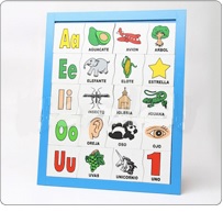 Tablero vocales
$214.00
Este atractivo tablero, facilita la adquisición de las vocales y asociación de éstas con imágenes. Su uso propicia el desarrollo de:
•Atención y Concentración.
•Coordinación viso motora.
•Discriminación y asociación de imágenes.
•Memoria.
•Ubicación espacial.
•Adquisición de vocales.
•Asociación de grafemas con fonemas
•Seguimiento de reglas.
•Control de impulsos.
•Vocabulario.
•Campos semánticos
Número de Piezas: 21
