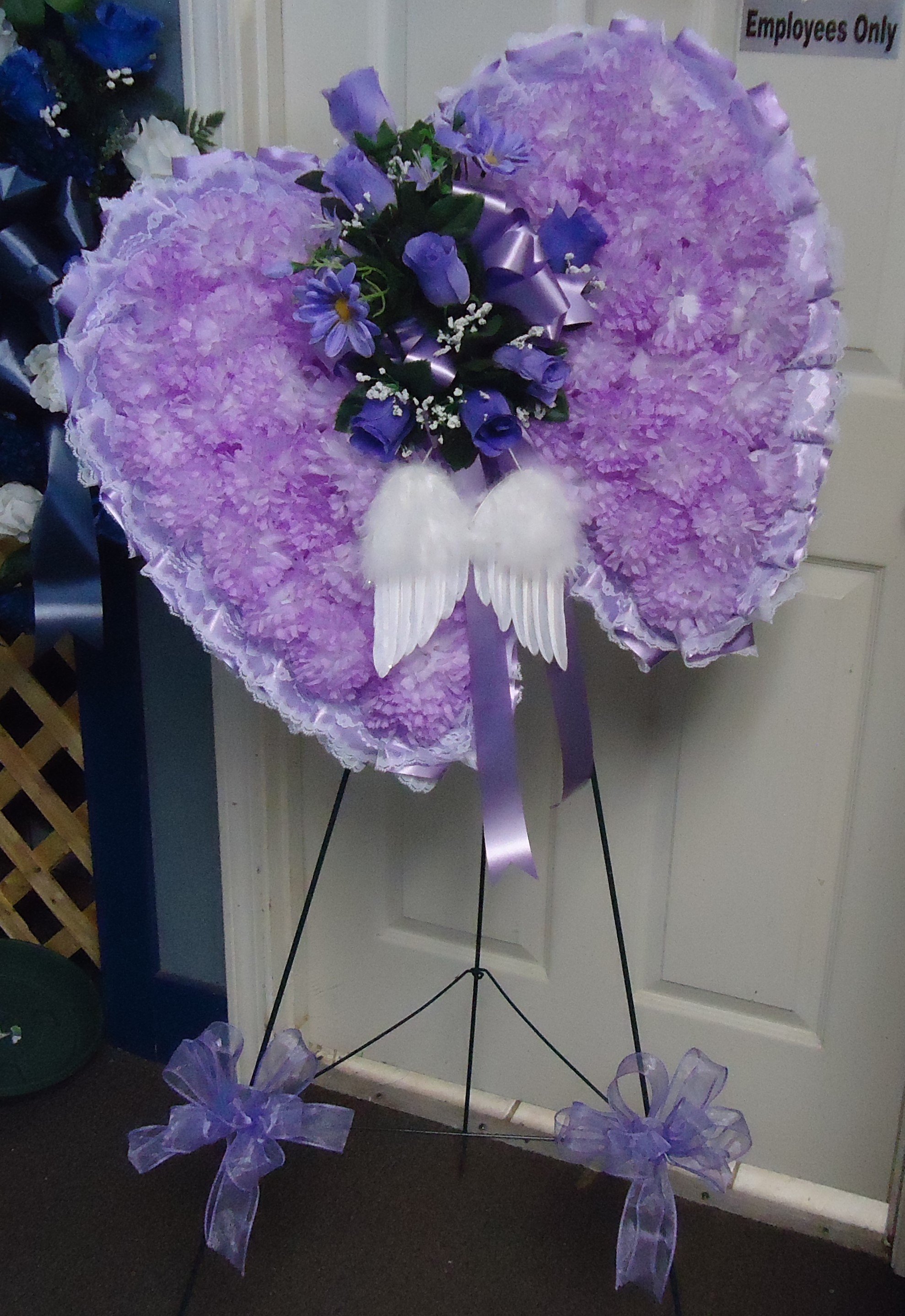 (7) "SILK" Angel Wings on Stand
Lavender (Also have pink)
$135.00