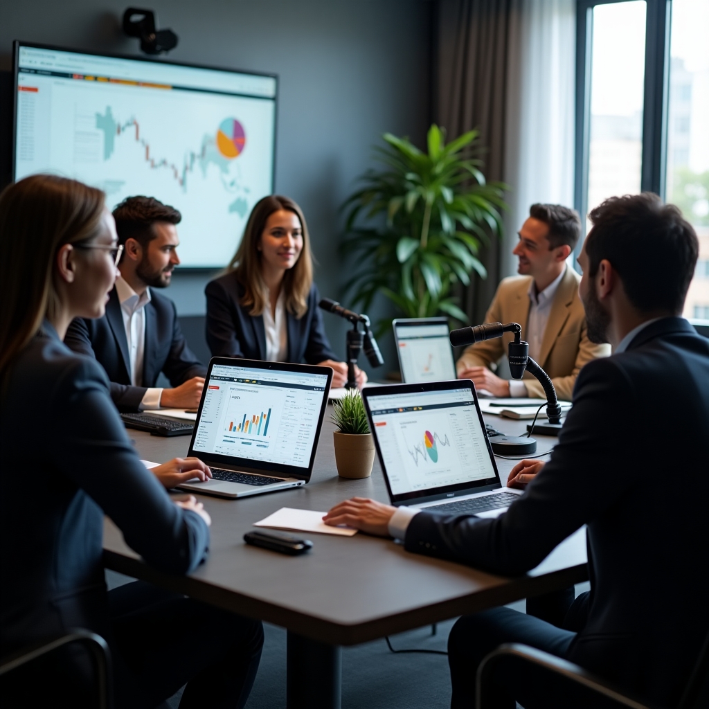 Calculadora y bolígrafo sobre hoja de cálculo con números.