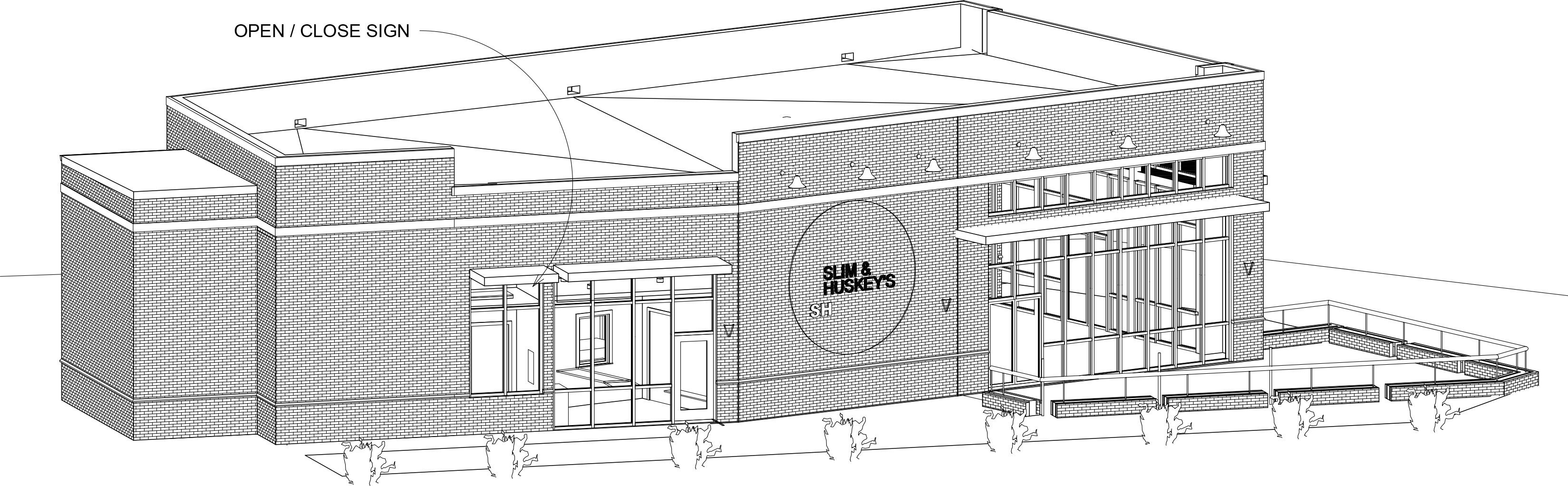 Slim Husky Atlanta Isometric View