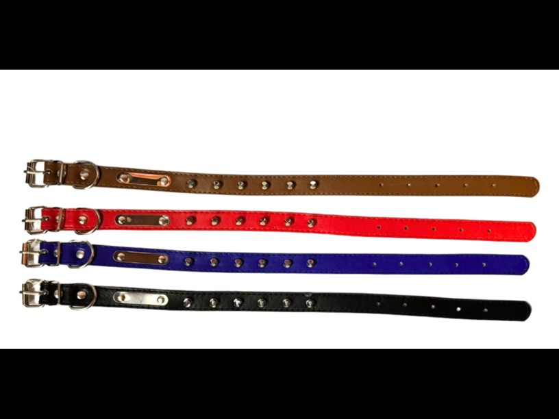 HM01 COLLAR VINIL 
CON PICOS MEDIANO COLORES