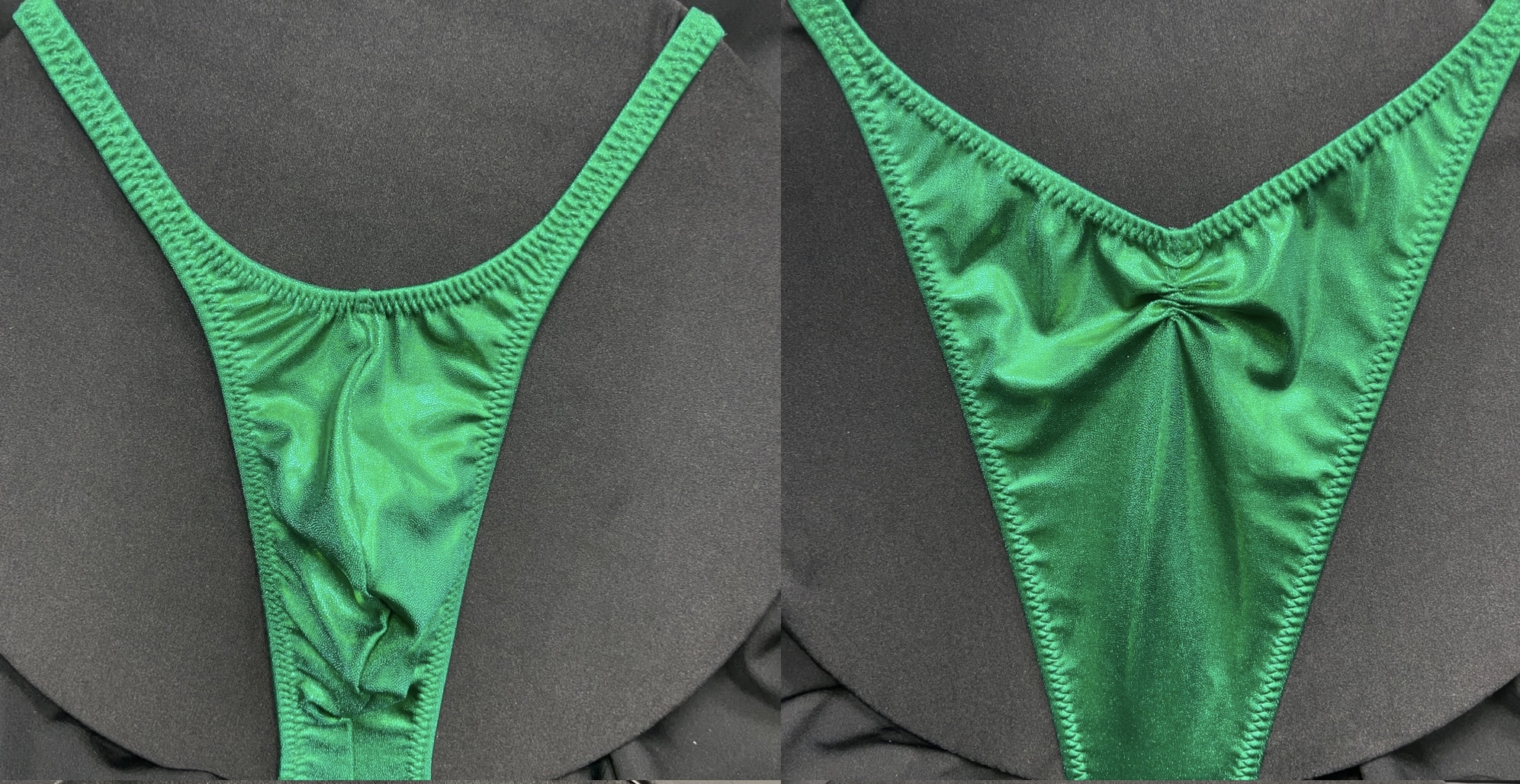 Green Frost 
Pro Cut 
available in S,M,L,XL
back gathers optional
$65