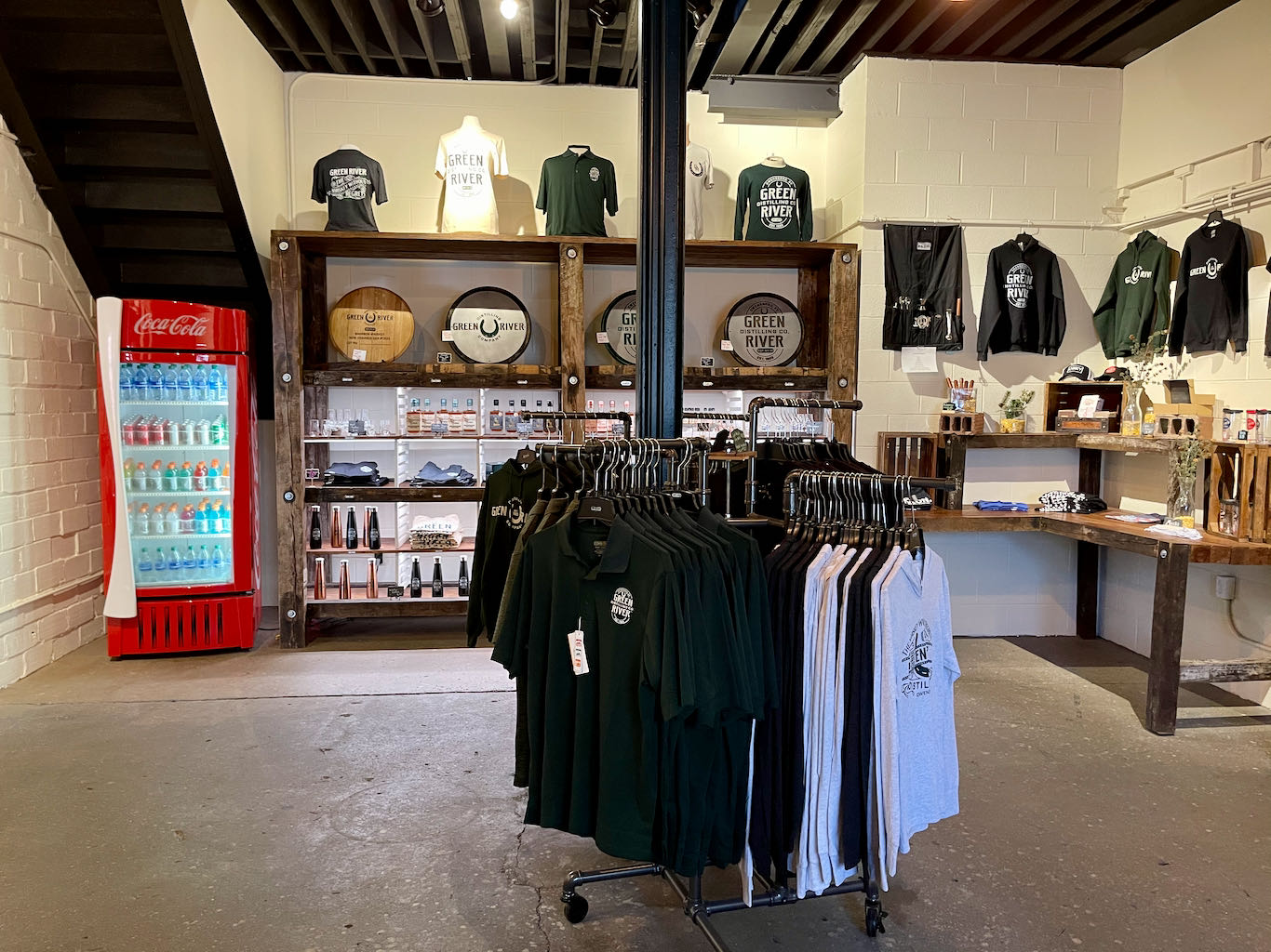 Gift Shop in Visitor Center - Green River Distilling Co 