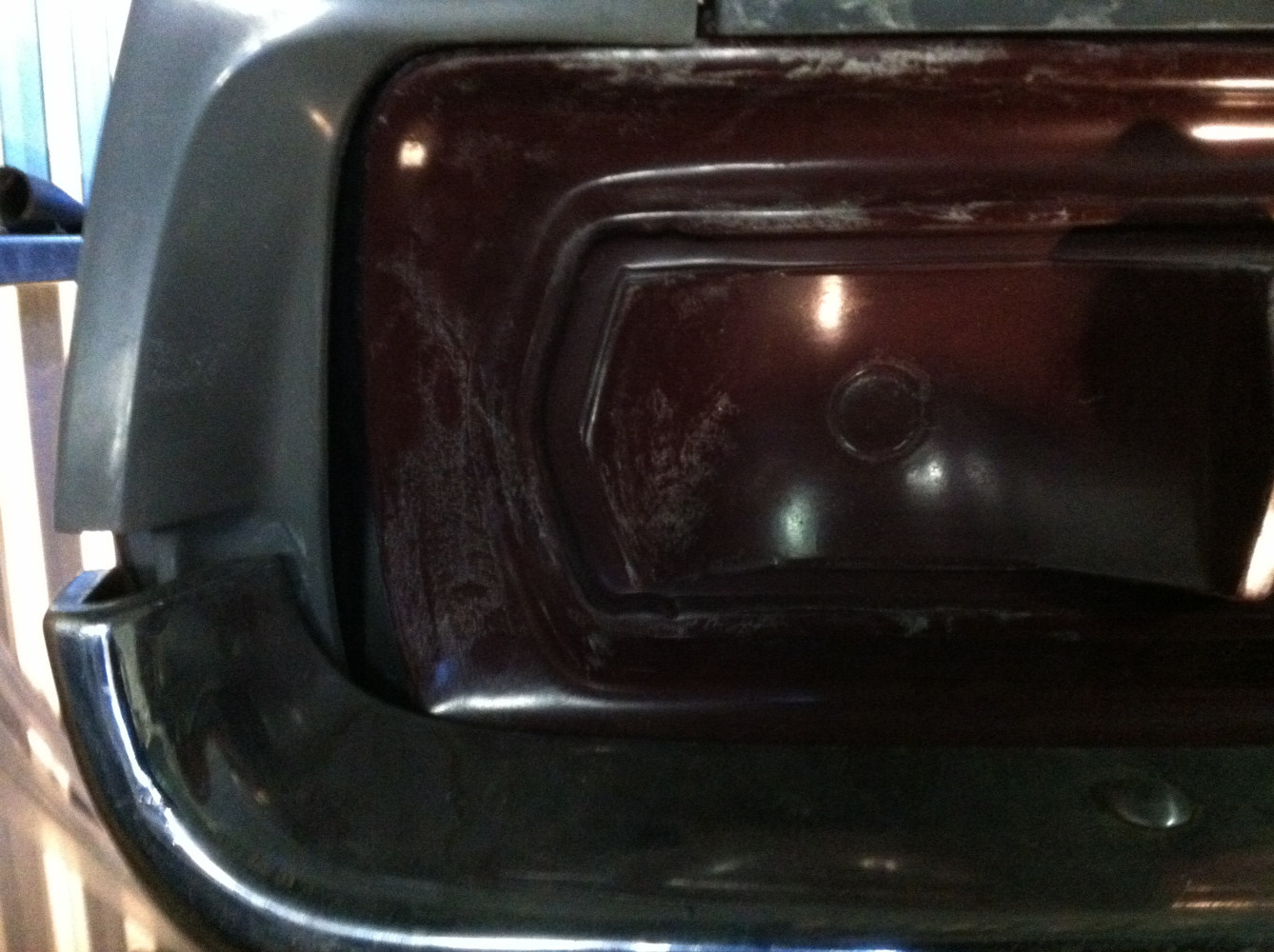 Huge gap in tail panel!