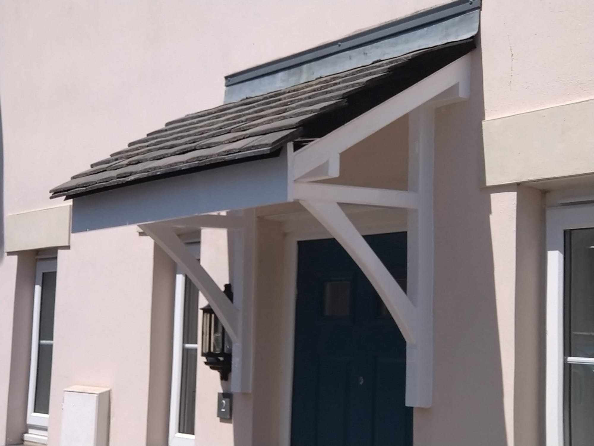 Porch Canopy installed