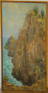 39
Alfredo Zalce
La Quebrada de Acapulco, Gro.
Óleo
70 x 35 cm