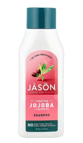 J00015
Jason, Repairing Jojoba castor
 oil Shampoo, 16 oz
12 CS