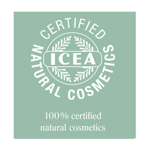 100% Certified Natural Cosmetics Seal