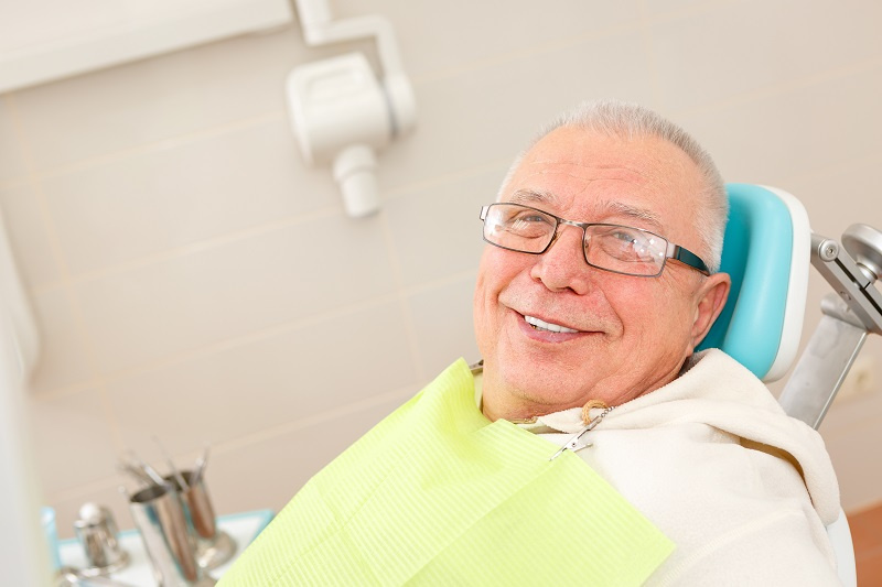 Man at Dentist
