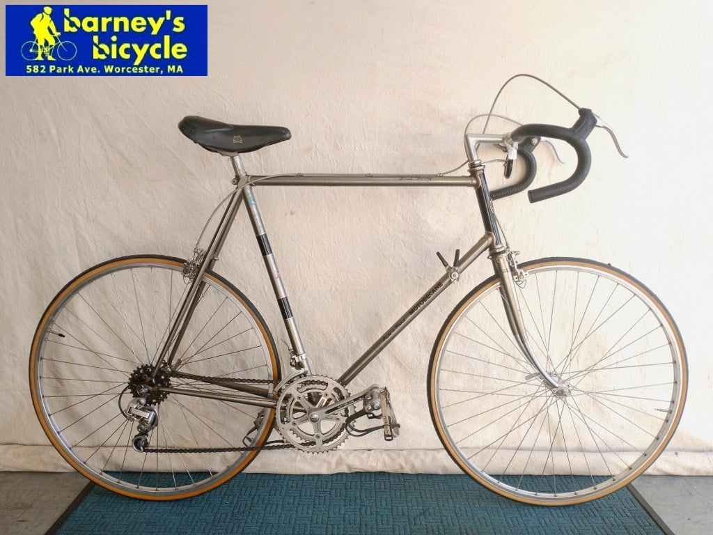 Motobecane Grand Touring
Frame: 62cm XL
Rider Height: (6'0 - 6'3)
Drivetrain: Suntour 10spd 
$389.00