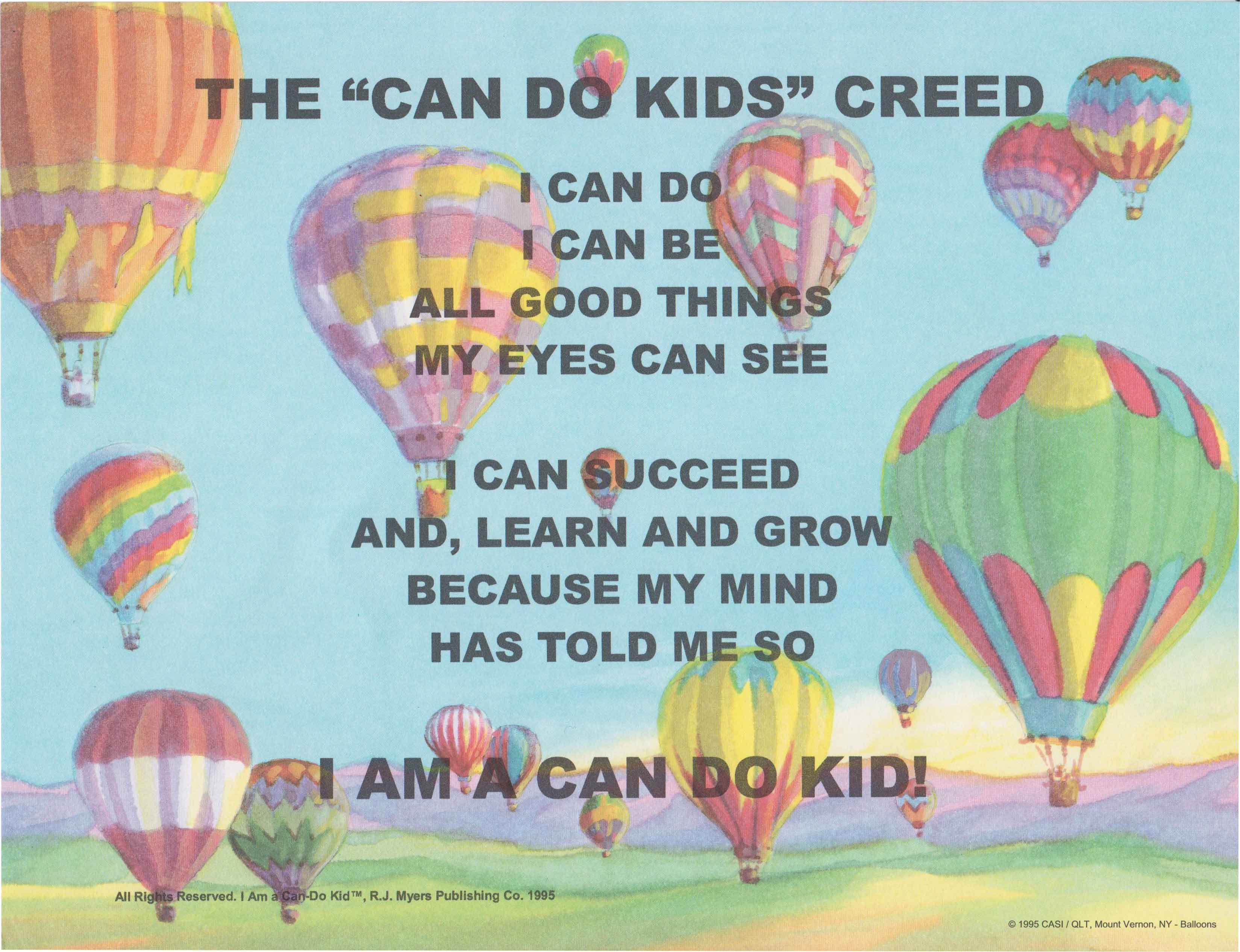 Can Do Kids Creed