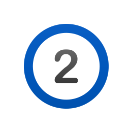 Number two icon