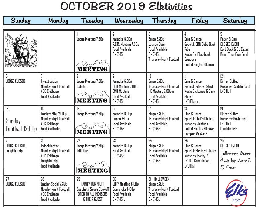 Elks Lodge West Covina California Services