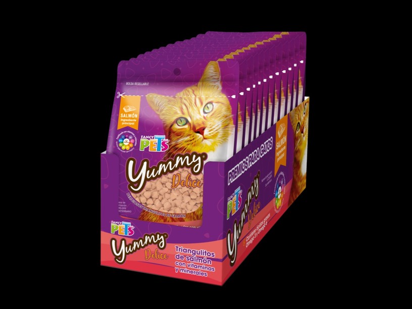 FL4518 YUMMY DELICE PREMIOS
 P/GATOS CAJA 12 PIEZAS