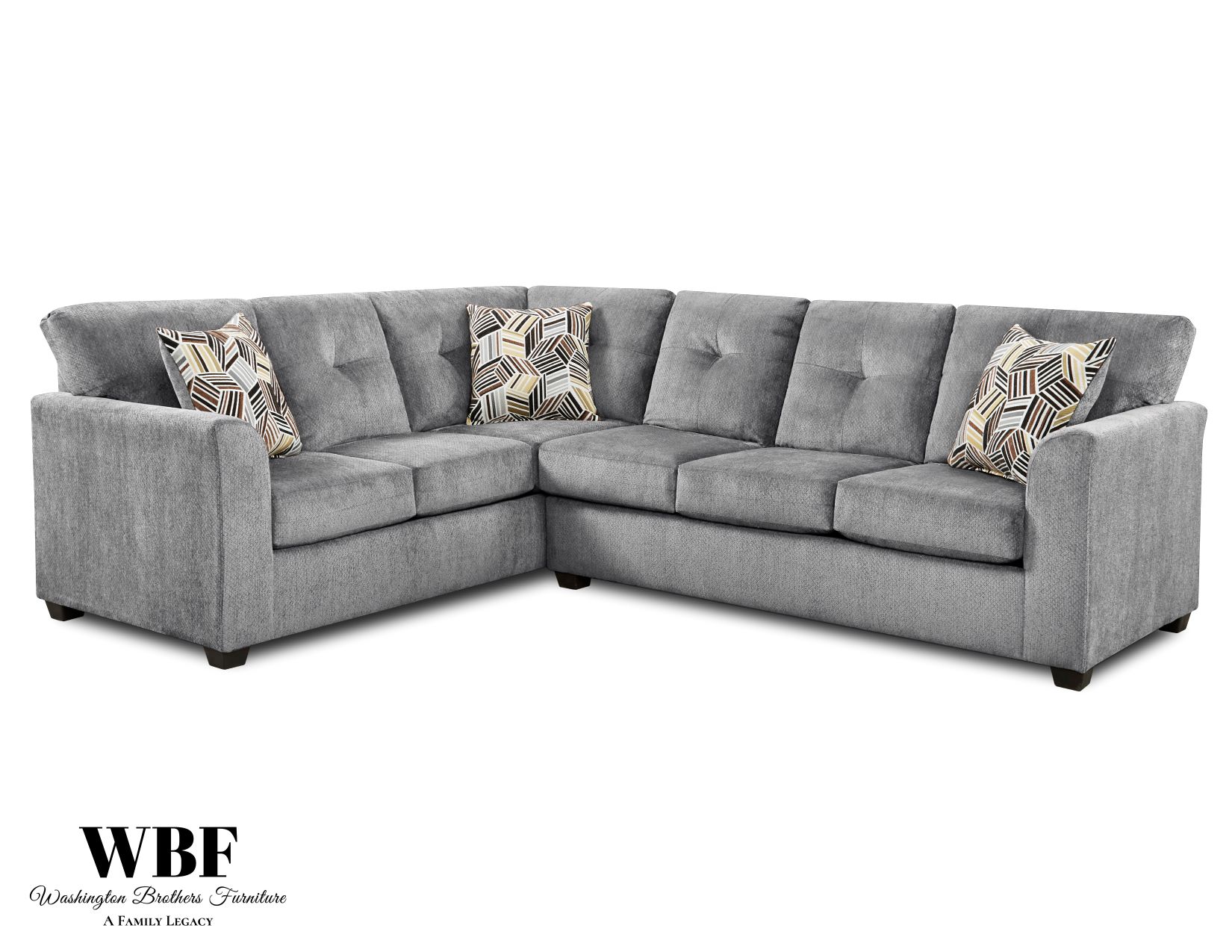 3000 Kennedy Sectional Gray