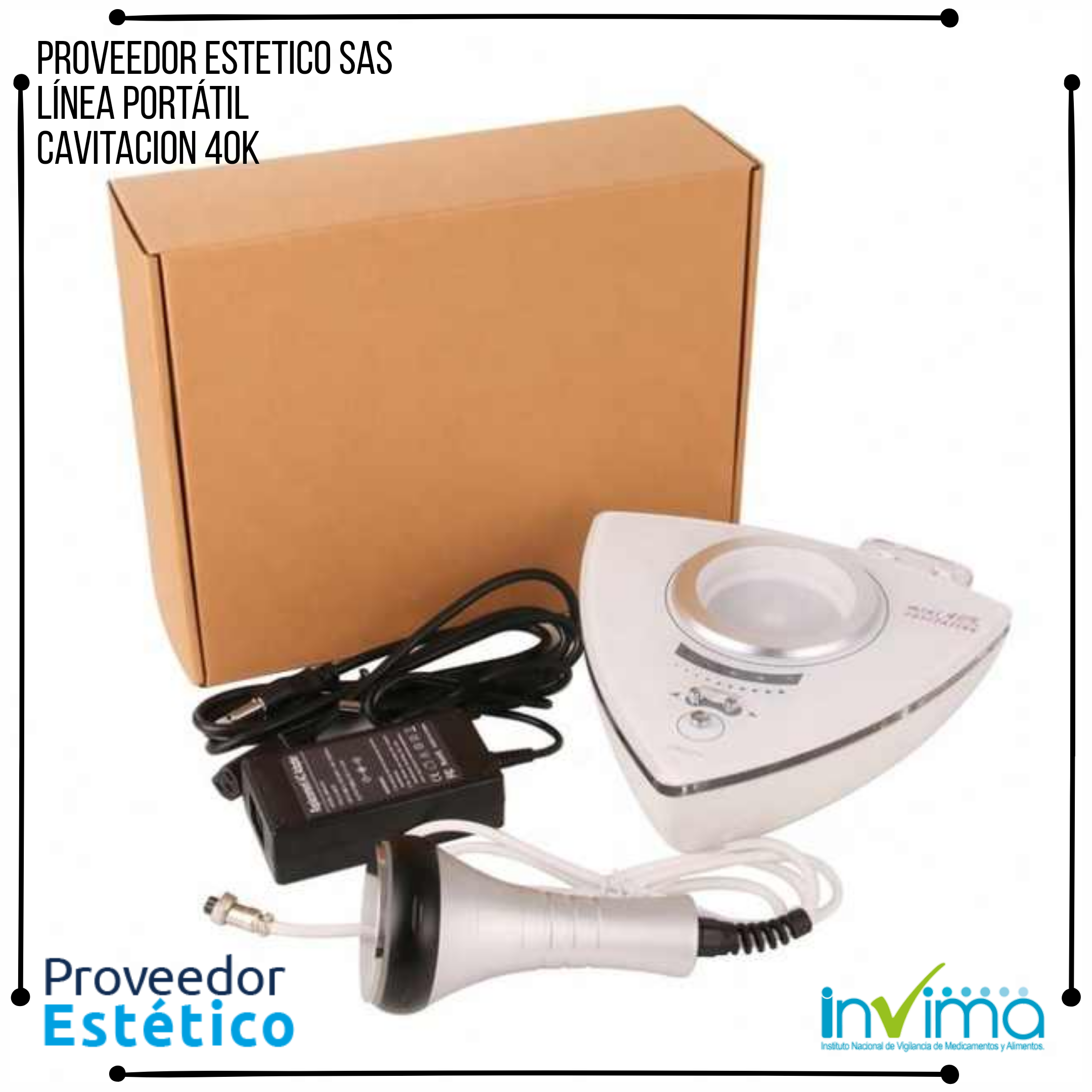 Cavitacion portatil triangular