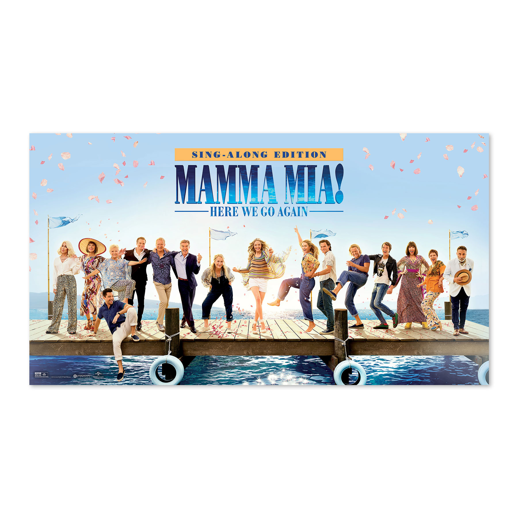 Mamma Mia Target New Release Sign