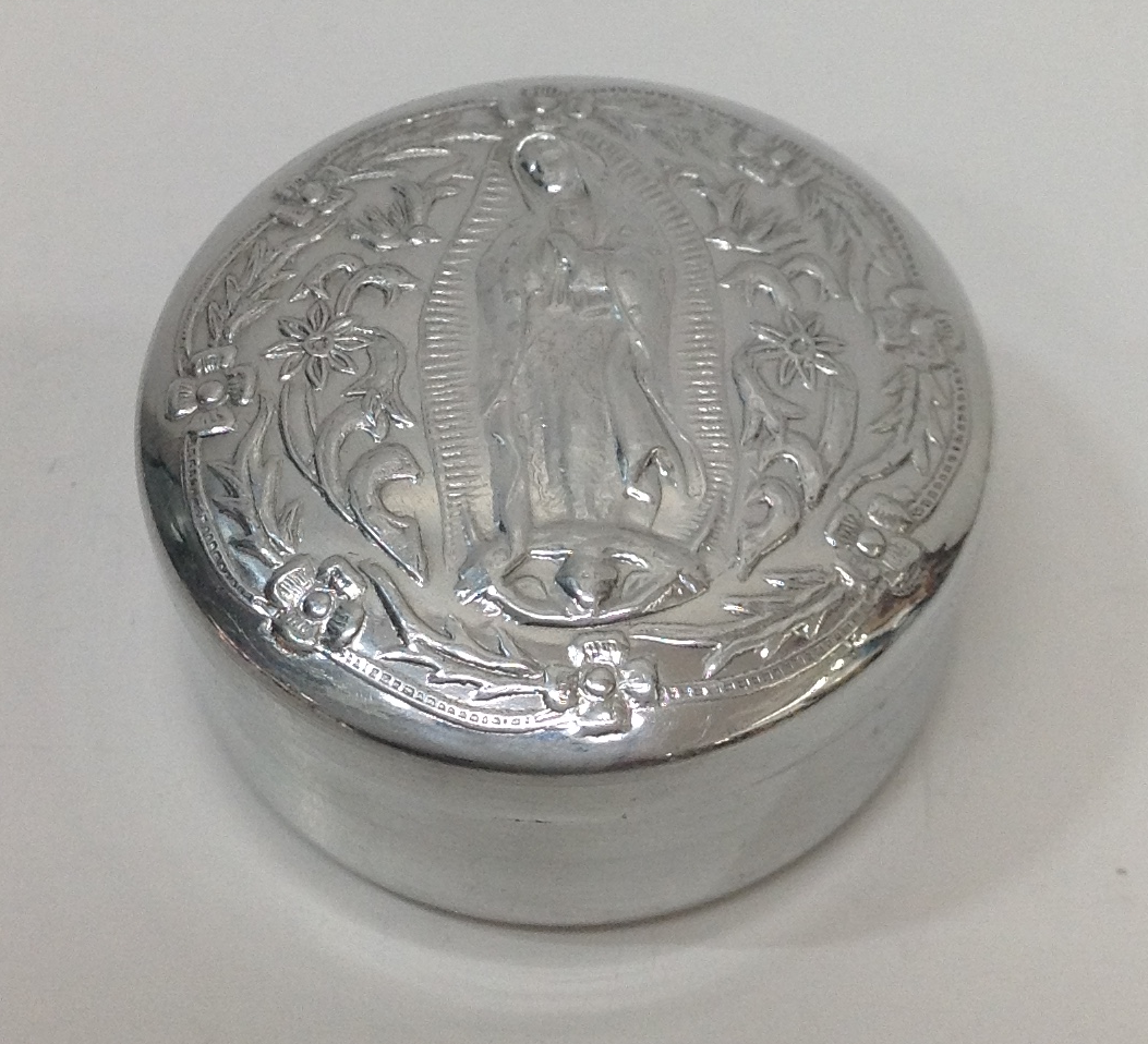 PASTILLERO DE ALUMINIO VIRGEN DE GUADALUPE COMPLETA