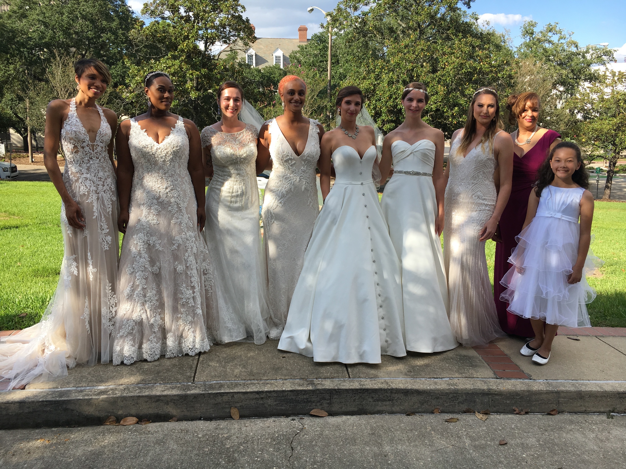 bridesmaid dresses in baton rouge Gabrielle's Bride Home Piper Tie Maxi Bridesmaid Dress Tropical Semi Formal Shoe size:9.5