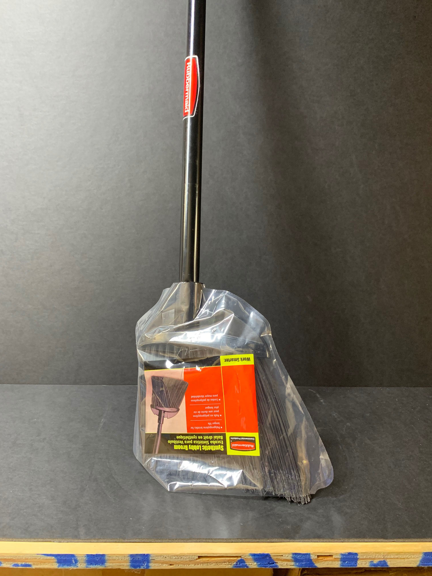 Synthetic Lobby Broom