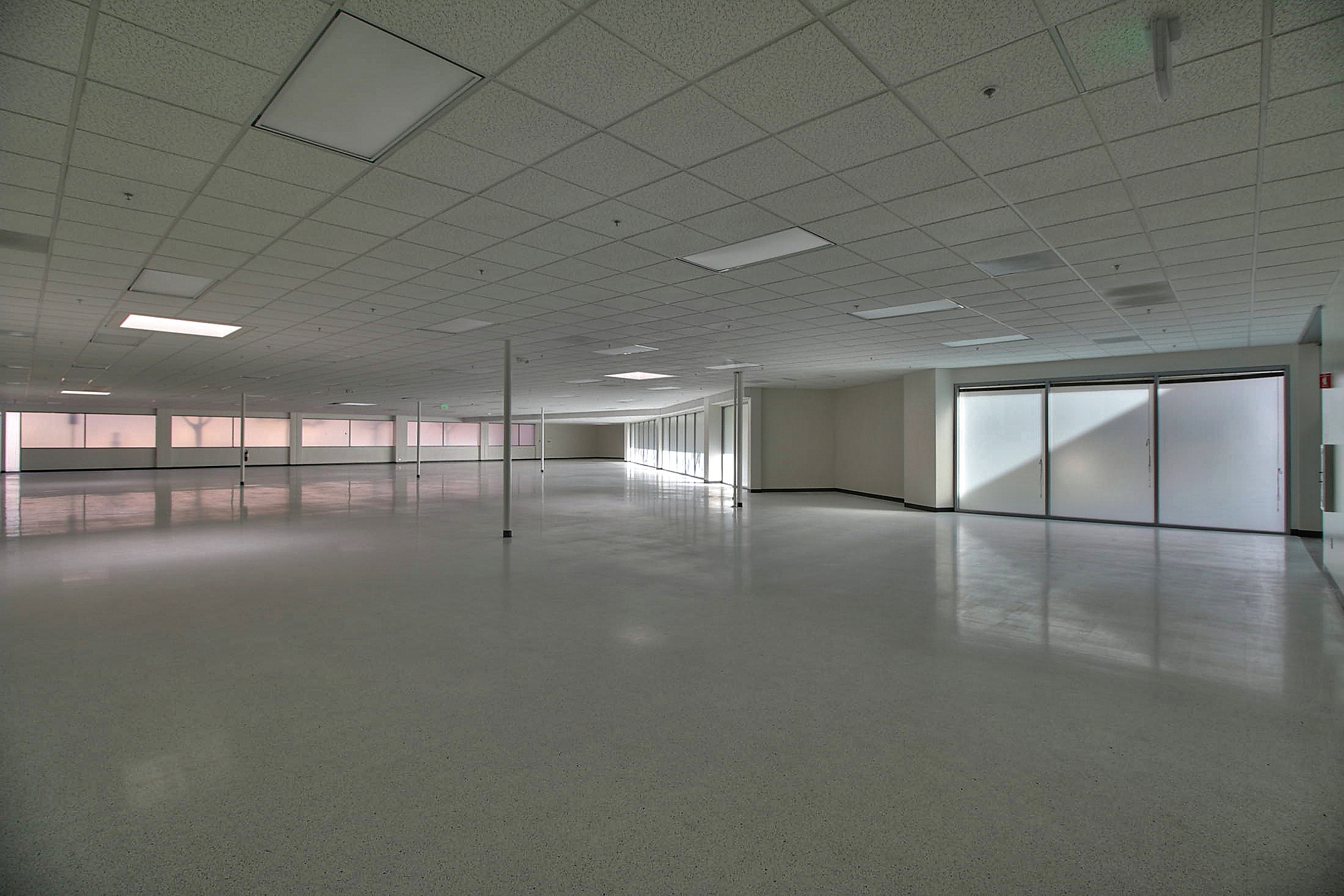 Empty Office Lobby