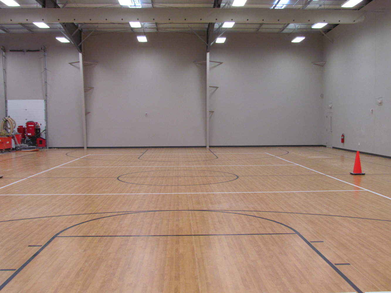 new gym floor