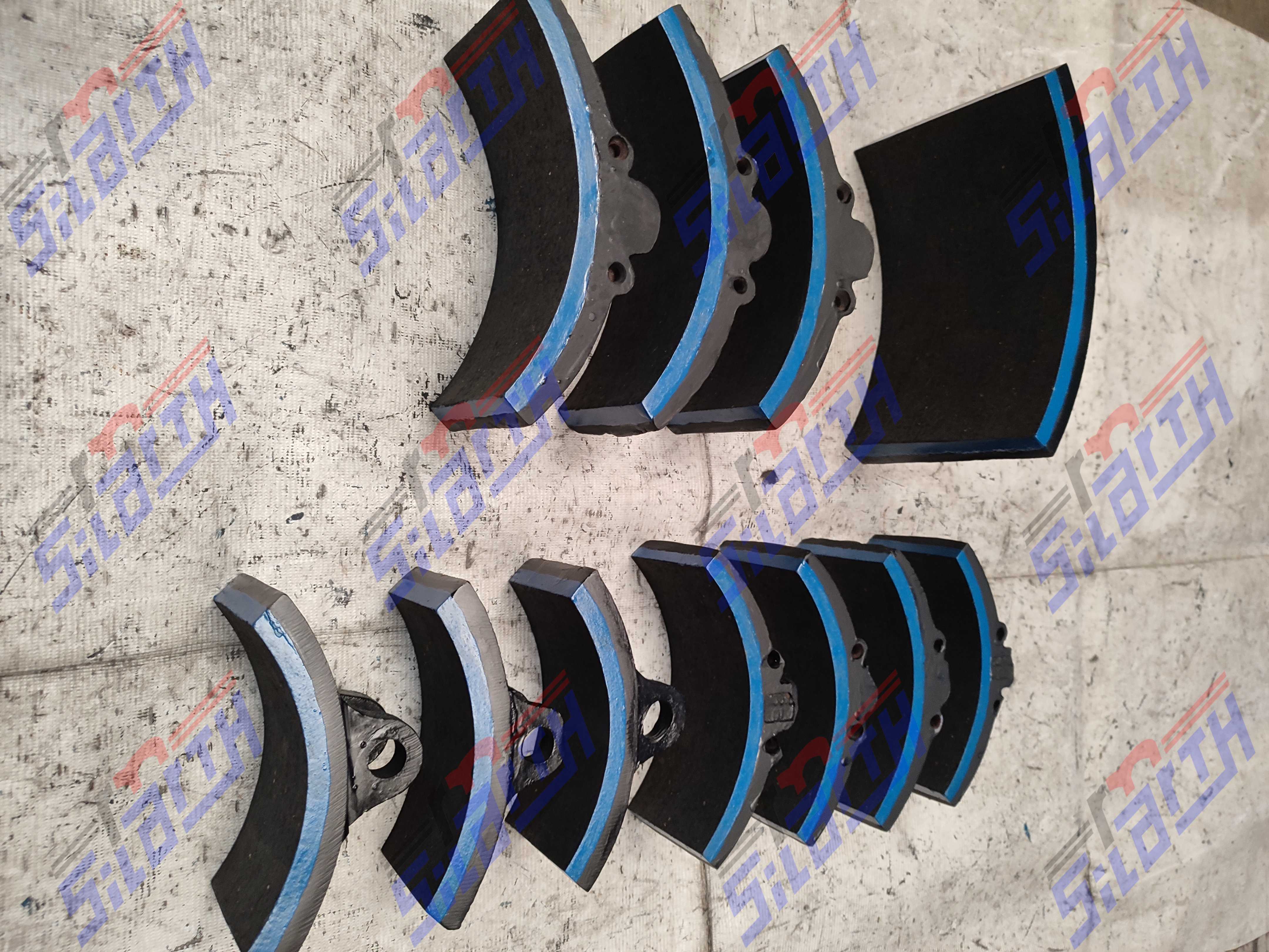 ZAPATA FRENO TAMBOR GRÚA 10" y 16"