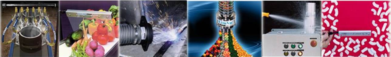 Boquillas alto flujo bajo gasto Cuchilla de aire Amplificadores Transportadores Enfriadores Elimador estática