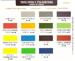 CORES ESMALTE EPÓXI CORES ESMALTE EPÓXI