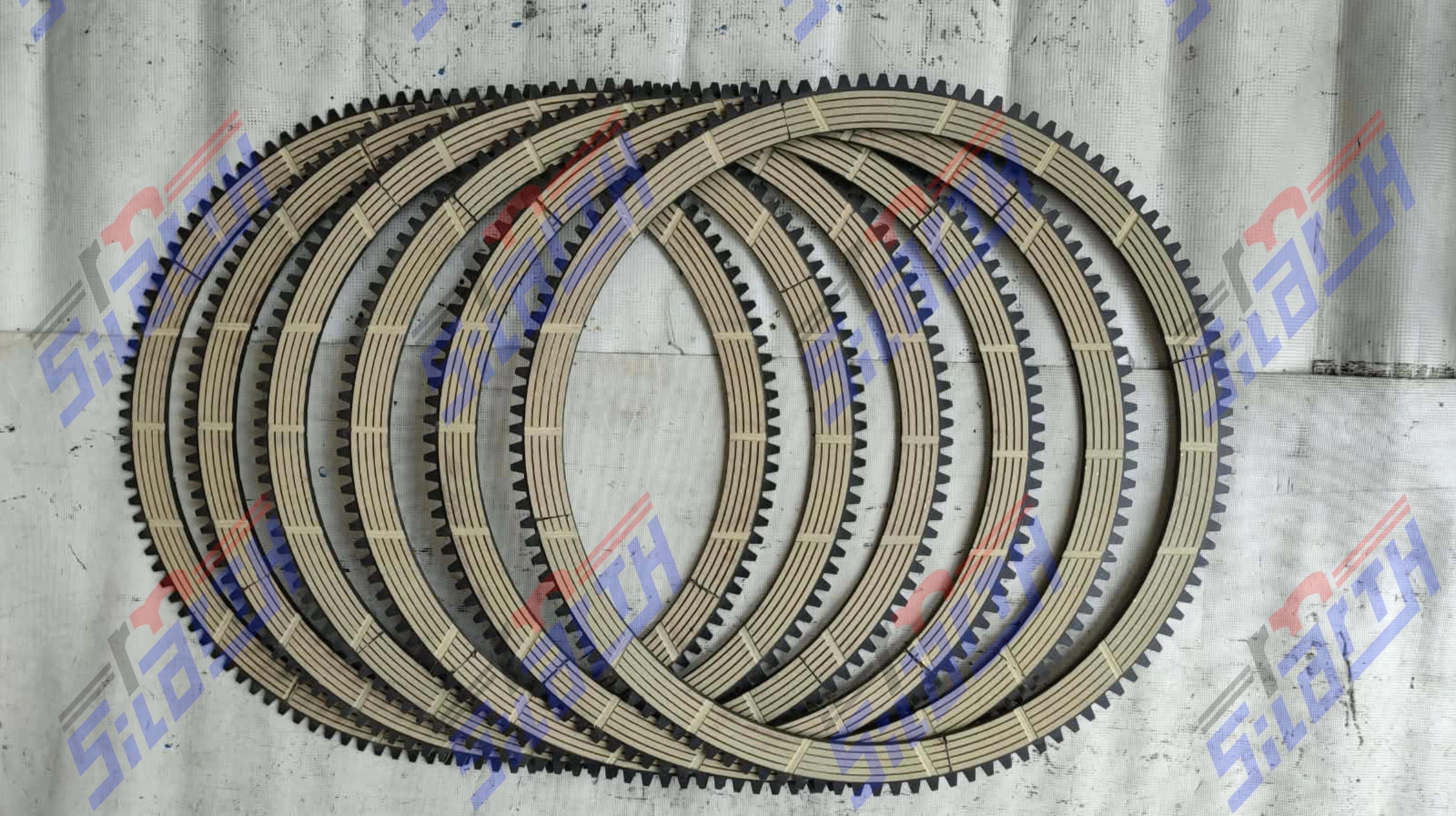 FABRICACION DE DISCO HUMEDO 116DE DE EMBRAGUE DE PRENSA 500T