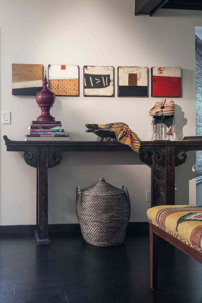 Asian Inspired Wall Design