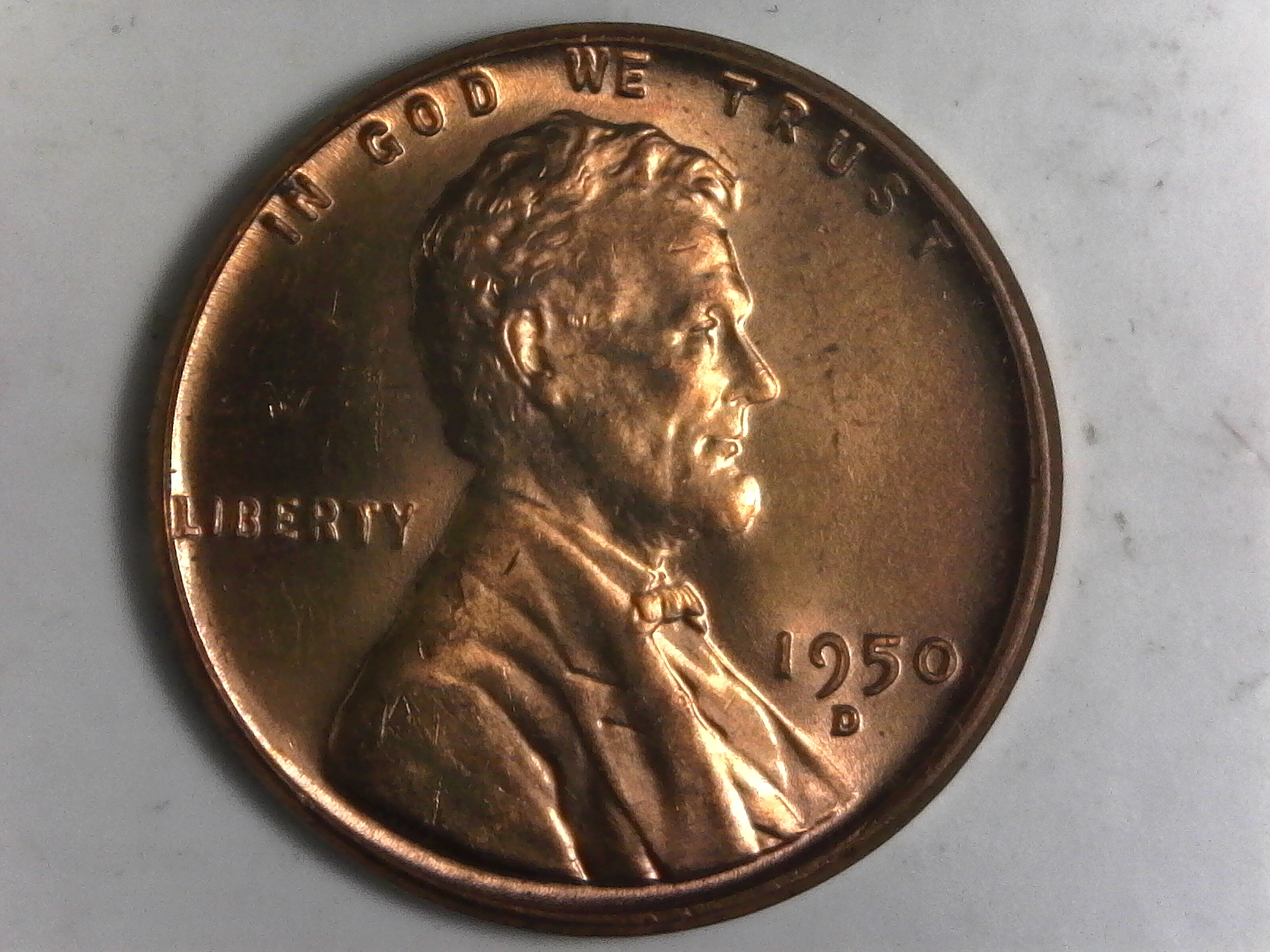 Click on Lincoln Cent for Online Inventory