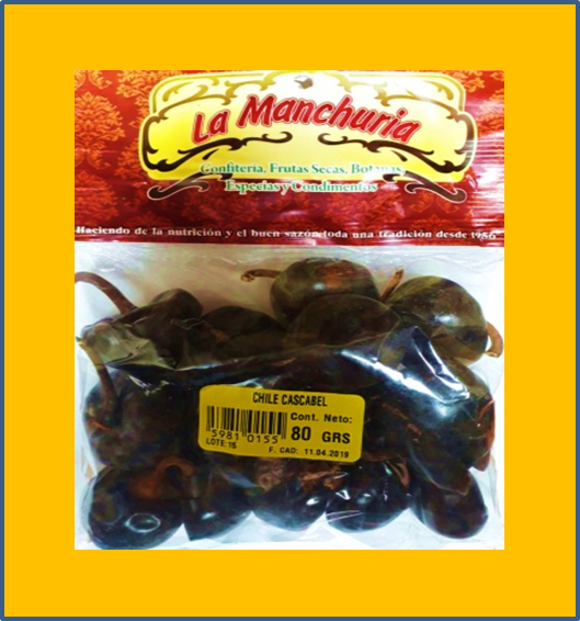 CHILE CASCABEL 
80 GRS