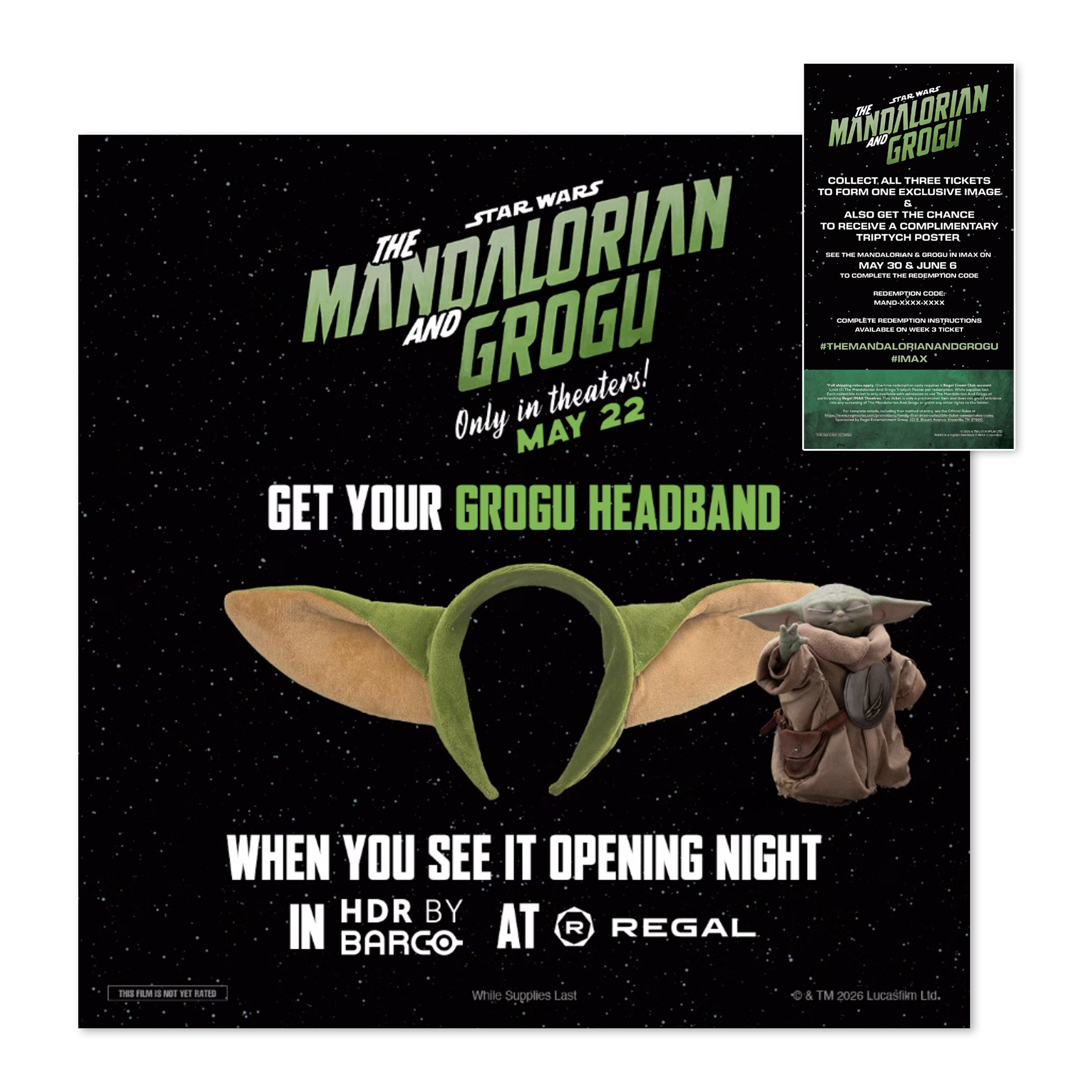 The Mandalorian and Grogu Headband Giveaway