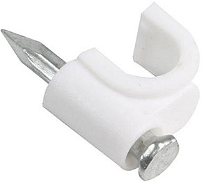 Grapa Plástica de 6mm y 8mm con 
puntilla, Código: 19481 y 19482