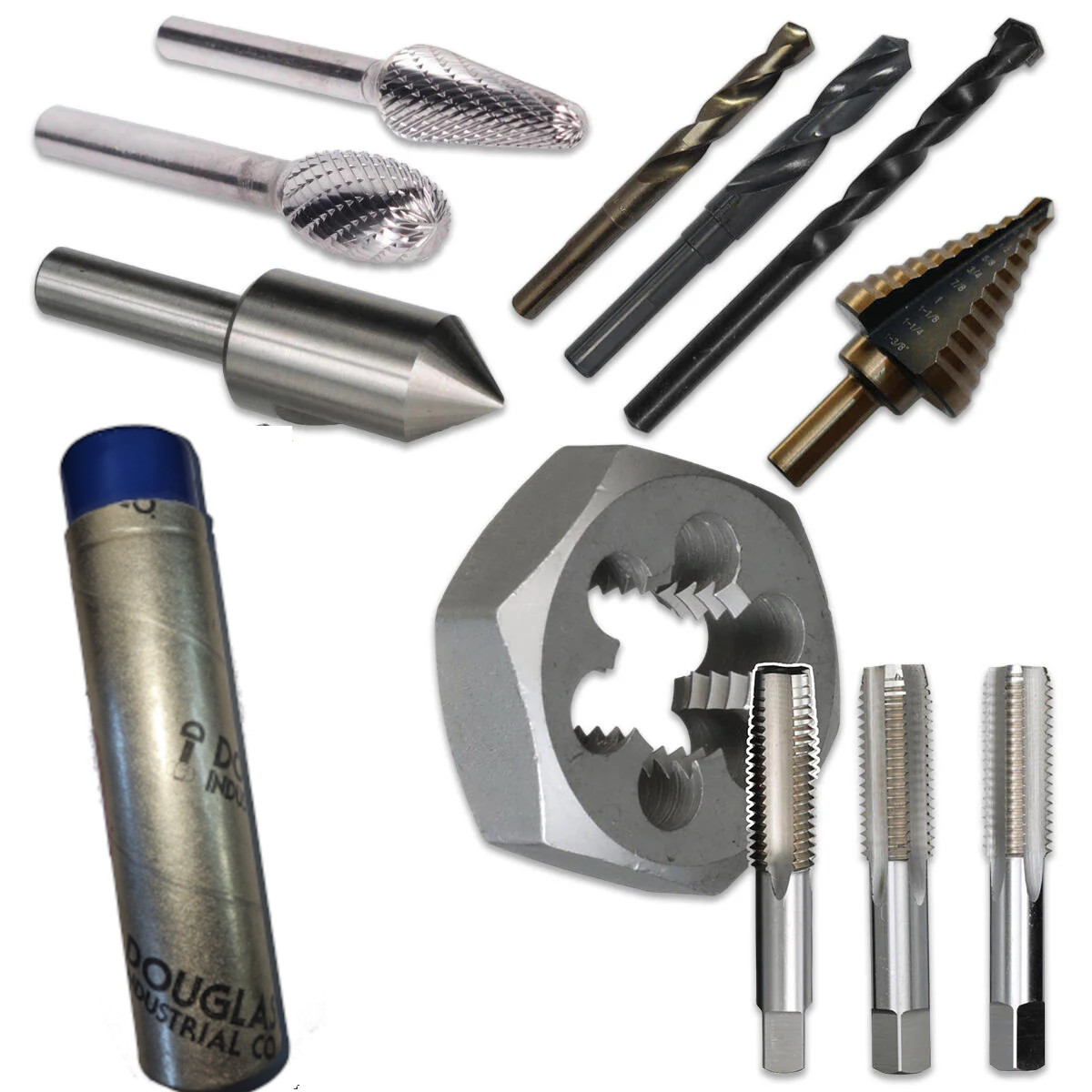 Drill Bits,  Taps, Dies