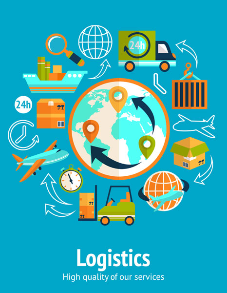 Global logistics shipping