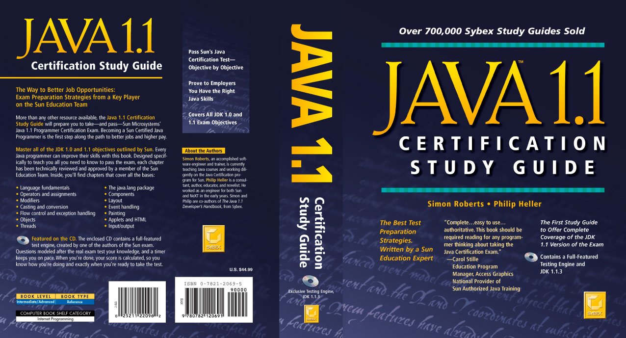 Book cover design for Sybex Books @ DesignSite.com