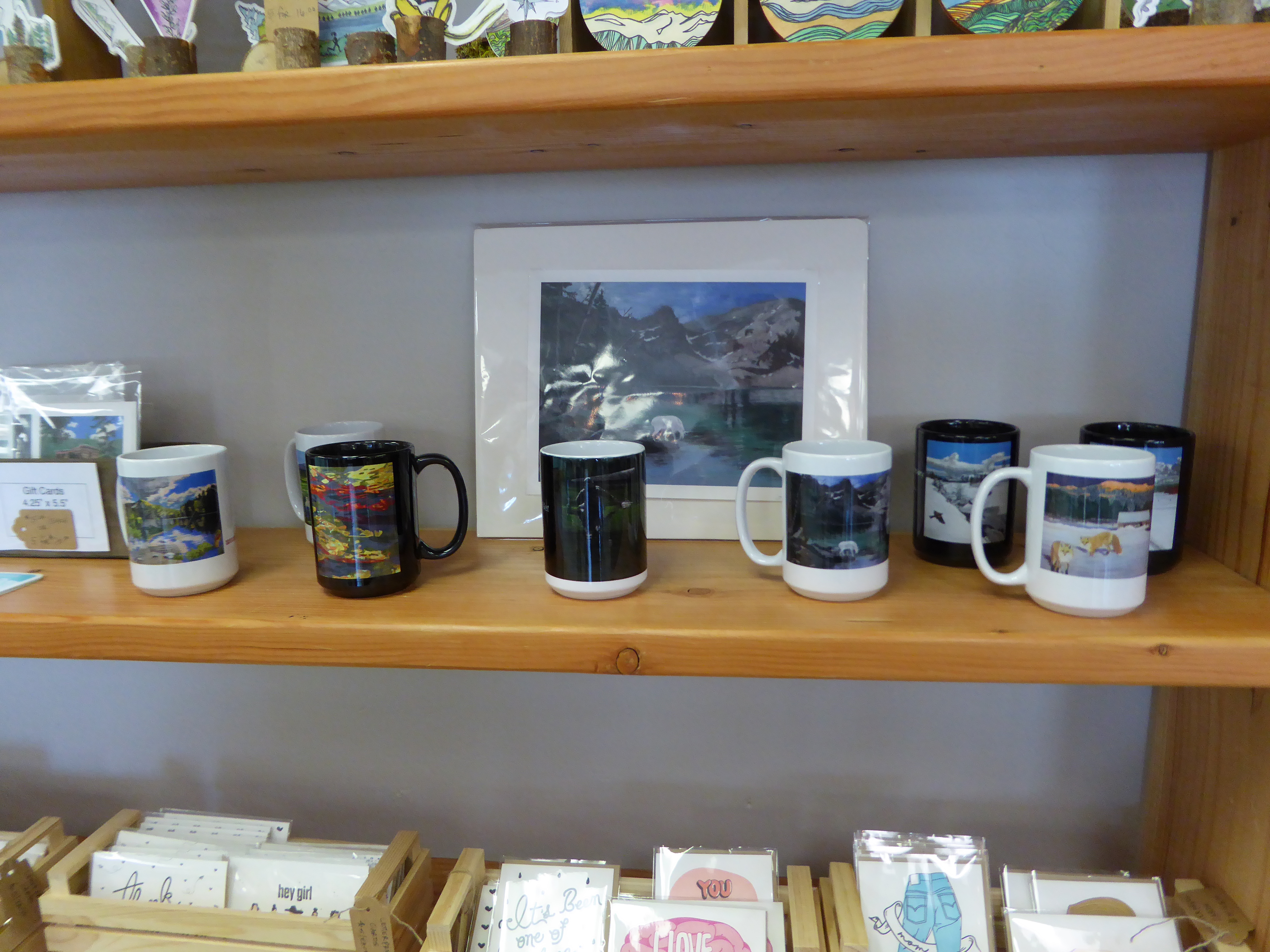 My Artwork on Coffee Mugs