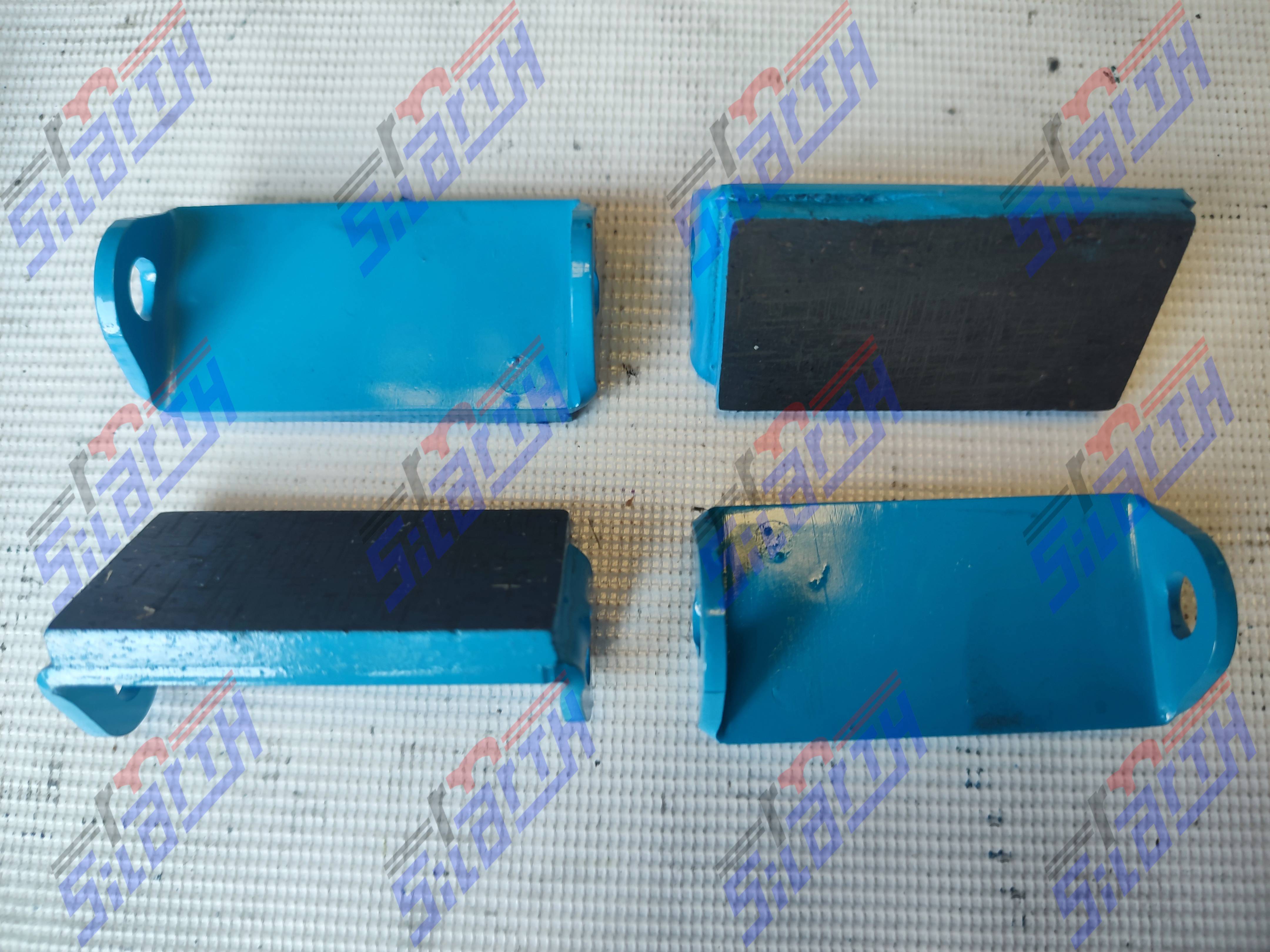 ZAPATA FRENO DISCO C GUIA TRIANGULAE 2" x 1,200" x 0.187" ESP.