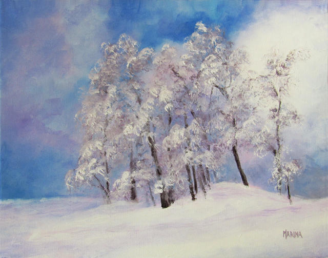 Winter
11 x 14
Oil on canvas